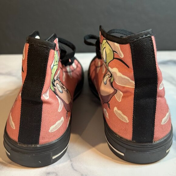 Invader Zim Gir & Piggy high tops - Picture 4 of 6